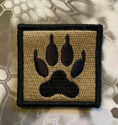 Personality 3D Embroidered Patch FOX Morale Badge K9 Dog Paw Armband DIY  Jacket with Hook Patches for Clothing