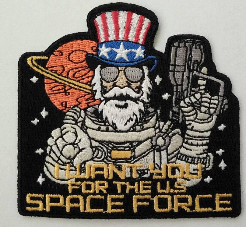 Space Force Funny Patches Morale Funny Patches 3x2