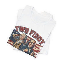 250th Anniversary USA Tee — "Two Fiddy" George & Ben Patriotic T-Shirt 1776–2026