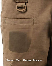 LAPG Men'S Operator Elastic Waistband Tactical Shorts, Durable Ripstop Workout, Outdoor Men'S Shorts, Cargo Shorts for Men