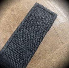 Custom Ripstop Name Tape with Hook Fastener - Black