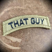 Customizable Text Patch Fully Embroidered OCP - Tab