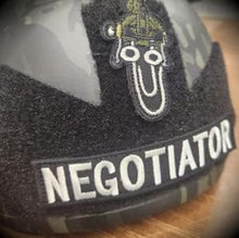 Custom Ripstop Name Tape with Hook Fastener - Black