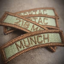 Customizable Text Patch Fully Embroidered OCP - Tab