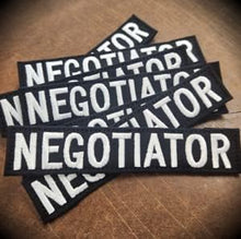 Custom Ripstop Name Tape with Hook Fastener - Black