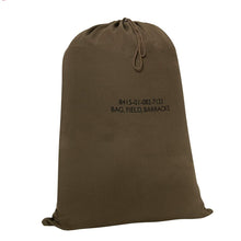 Rothco Canvas Barracks Bag Multi-Functional, Dependable, and Durable for Field Use and Travel, Olive Drab - 24" x 32"