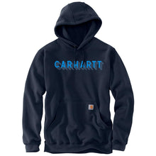 Carhartt Men's Rain Defender Loose Fit Midweight Logo Graphic Sweatshirt