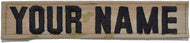 Custom 1 Piece 3-Color OCP Name Tape with Hook Fastener