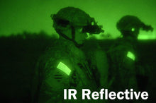Custom Large 5x3 Inch IR Reflective Laser Cut ID Panel Patch Callsign Patch IR Flag Patch(MC)