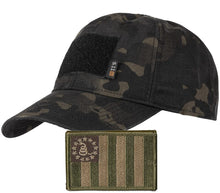 Gadsden and Culpeper 5.11 Flag Bearer Cap Bundle Multicam-Black