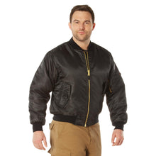 Rothco MA-1 Flight Jacket – Iconic Bomber Style Cold Weather Coat Windbreaker