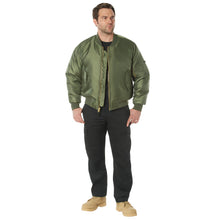 Rothco Conceal-Ops MA-1 Flight Jacket – Bomber Style Cold Weather Discrete Carry Coat