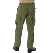 Rothco Vintage Vietnam Rip-Stop Fatigue Pants – Mens BDU Lightweight Utility Cargos