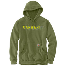 Carhartt Men's Rain Defender Loose Fit Midweight Logo Graphic Sweatshirt