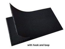 Custom Reflective Call Sign Laser Cut Patch IR Flag Patch (4 Pack, Black)