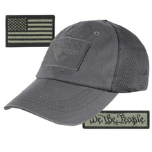 We The People & USA Tactical Patch with Condor Operator Cap - Tan Mesh
