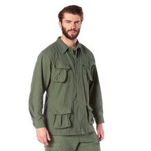 Rothco Vintage Vietnam Fatigue Shirt – Comfortable Lightweight Cargo Utility Shacket