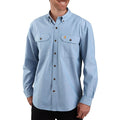 3X-Large / Blue Chambray