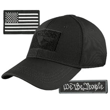 Condor Fitted Tactical Cap Bundle - We The People & USA Patches - Choose Size