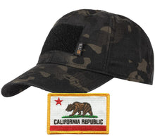 Gadsden and Culpeper 5.11 Flag Bearer Cap Bundle Multicam-Black