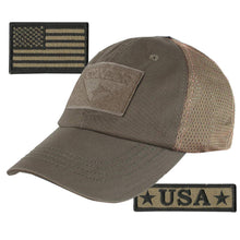 USA Bundle - USA Tactical Patches with Condor Operator Cap - Mesh