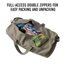 Rothco Heavy-Duty Canvas Shoulder Duffle Bag - Rugged Travel Gym Gear Equipment Bag
