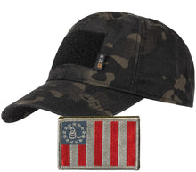 Gadsden and Culpeper 5.11 Flag Bearer Cap Bundle Multicam-Black