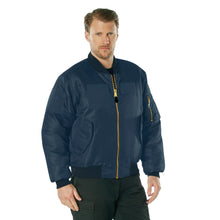 Rothco Flight Jacket with Patches - Classic Cold Weather Bomber Jacket with Morale Patches Included