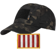 Gadsden and Culpeper 5.11 Flag Bearer Cap Bundle Multicam-Black