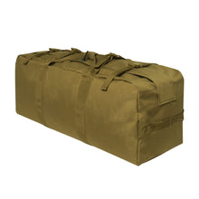 Rothco Enhanced Duffle Bag – 76L Capacity for Heavy-Duty Use and Versatile Travel – Black