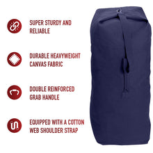 Rothco Top Load Canvas Duffle Bag