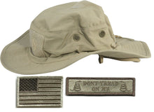 Gadsden and Culpeper Operator Boonie Hat Bundle & Patches - USA/DTOM