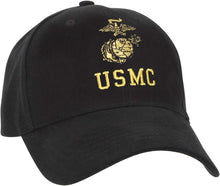 Rothco USMC Cap with Eagle, Globe & Anchor Insignia - Officially Licensed Baseball Hat
