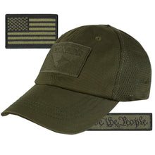 We The People & USA Tactical Patch with Condor Operator Cap - Tan Mesh