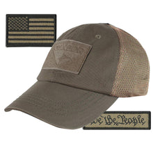 We The People & USA Tactical Patch with Condor Operator Cap - Tan Mesh