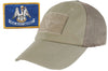 One Size / Tan Cap Mesh Back