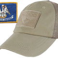 One Size / Tan Cap Mesh Back