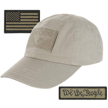 We The People & USA Tactical Patch with Condor Operator Cap Bundle