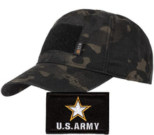 Gadsden and Culpeper 5.11 Flag Bearer Cap Bundle Multicam-Black