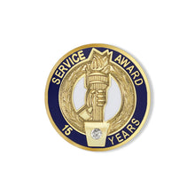 SHOP AWARDS AND GIFTS Service Award Enamel Lapel Pins, Appreciation Employee Recognition Work Military Teacher Volunteer, Gift Boxed, 3/4 Inch
