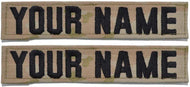 Custom 2 Piece 3-Color OCP Name Tape with Hook Fastener