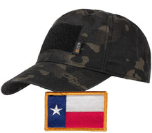 Gadsden and Culpeper 5.11 Flag Bearer Cap Bundle Multicam-Black