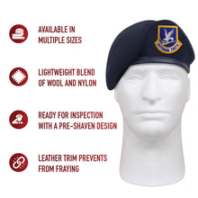 Rothco Inspection Ready Beret With USAF Flash