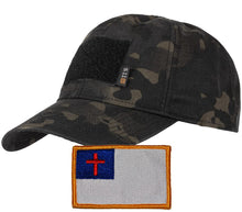 Gadsden and Culpeper 5.11 Flag Bearer Cap Bundle Multicam-Black
