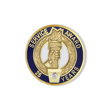 SHOP AWARDS AND GIFTS Service Award Enamel Lapel Pins, Appreciation Employee Recognition Work Military Teacher Volunteer, Gift Boxed, 3/4 Inch