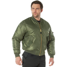 Rothco Conceal-Ops MA-1 Flight Jacket – Bomber Style Cold Weather Discrete Carry Coat