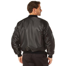Rothco Flight Jacket with Patches - Classic Cold Weather Bomber Jacket with Morale Patches Included