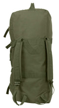 Rothco Enhanced Duffle Bag – 76L Capacity for Heavy-Duty Use and Versatile Travel – Black