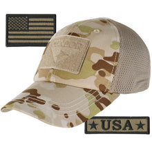 USA Bundle - USA Tactical Patches with Condor Operator Cap - Mesh