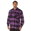 X-Large / Purple Plaid